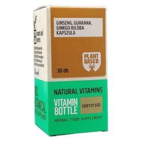 Vitamin Bottle ginseng-guarana-ginkgo kapszula 30db
