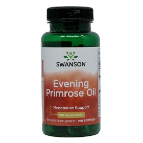 Swanson Evening Primrose Oil (Ligetszépe olaj) 500mg kapszula 100db
