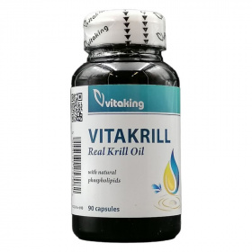 Vitaking Vitakrill 500mg krill olaj gélkapszula 90db