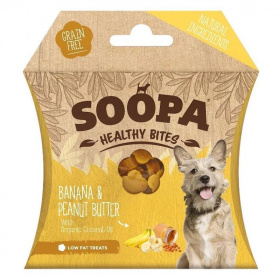 Soopa healthy bites vegán jutalomfalat (banán és mogyoróvaj) 50g