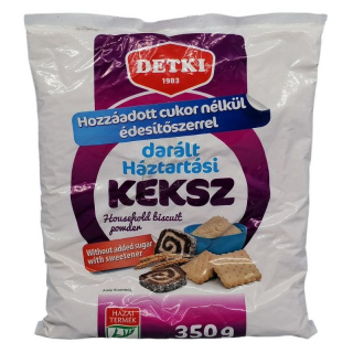 Detki cukormentes darált háztartási keksz 350g