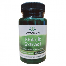 Swanson Shilajit kivonat 400mg növényi kapszula 60db