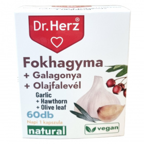 Dr. Herz fokhagyma galagonya olajfalevél kapszula 60db
