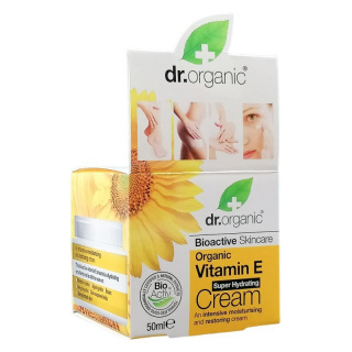 Dr. Organic bio E-vitaminos hidratáló krém 50ml