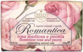 Nesti Dante Romantica Firenzei rózsa és Pünkösdi rózsa szappan 250g