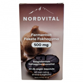Nordvital fekete fokhagyma kapszula 60db