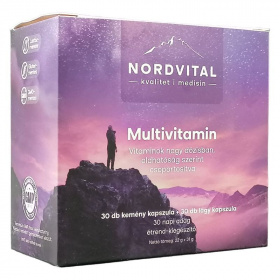 Nordvital Multivitamin kapszula (30+30db) 60db