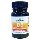 Swanson D3-vitamin kapszula 90db 