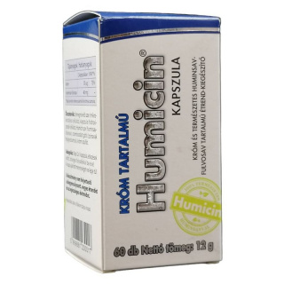 Humicin króm és természetes huminsav tartalmú étrend-kiegészítő kapszula 60db