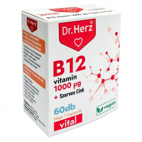 Dr. Herz b12 1000mg+szerves cink kapszula 60db