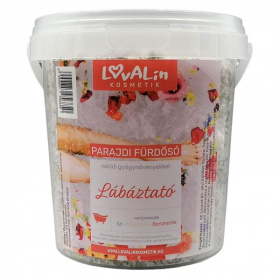 Lovalin parajdi fürdősó (valódi gyógynövénnyel, lábáztatásra) 1000g