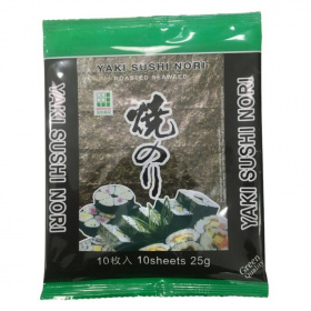 Sushi Nori tengeri algalapok 10db