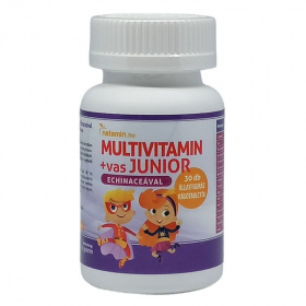 Netamin Multivitamin + vas JUNIOR rágótabletta echinaceával 30db
