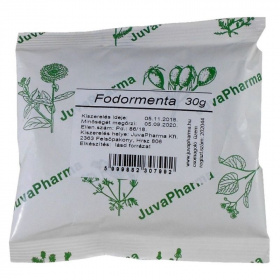 JuvaPharma fodormentalevél tea 30g - kiarusítás