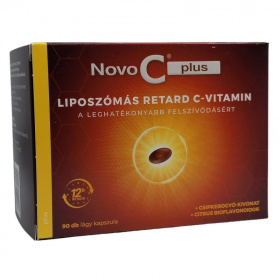 Novo C Plus liposzómás retard C-vitamin kapszula 90db