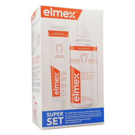 Elmex Caries Protection fogkrém 75ml + szájvíz 400ml