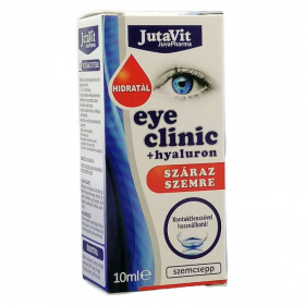 JutaVit Eye Clinic+Hyaluron szemcsepp száraz szemre 10ml