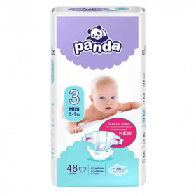 Panda nadrágpelenka - midi (5-9kg) 48db