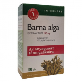 Interherb Napi 1 Barna alga Extraktum kapszula 30db