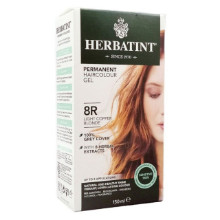 Herbatint 8R réz világos szőke hajfesték 135ml