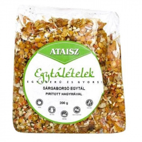 Ataisz sárgaborsó egytál pirított hagymával és vegyes zöldséggel 200g
