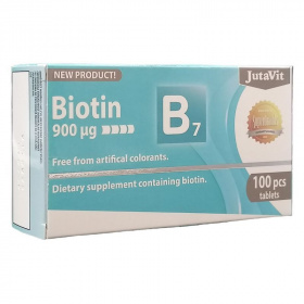 Jutavit Biotin (B7) 900µg tabletta 100db