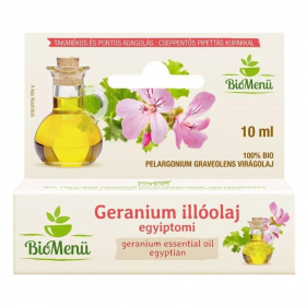 Biomenü bio geránium (egyiptomi) illóolaj 10ml