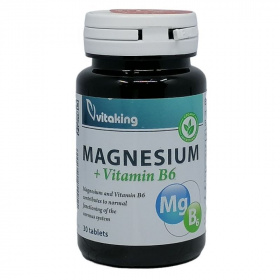 Vitaking Magnézium + B6-vitamin tabletta 30db