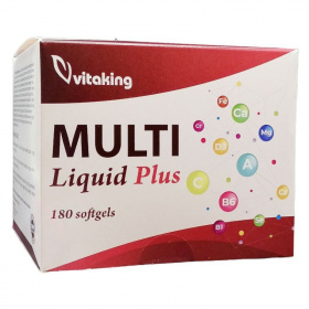 Vitaking Multi Liquid Plus gélkapszula (6x30db) 180db