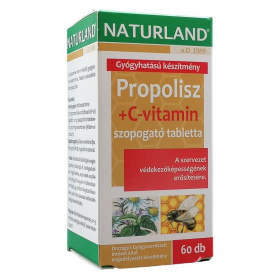 Naturland Propolisz + C-vitamin tabletta 60db