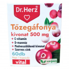 Dr. Herz Tőzegáfonya kivonat (500mg) kapszula 60db Dr. Herz Tőzegáfonya kivonat (500mg) kapszula 60db
