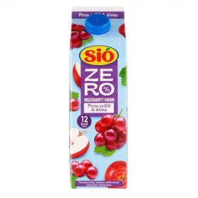 Sió zero gyümölcsital pirosszőlő, alma 1000ml