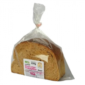 Piszkei bio élesztő nélküli tönkölybúza szeletelt kenyér 220g