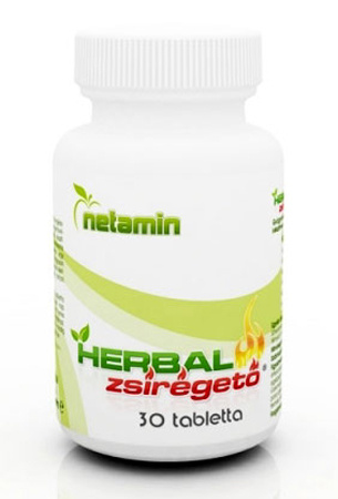 Netamin Herbal zsírégető tabletta 30db