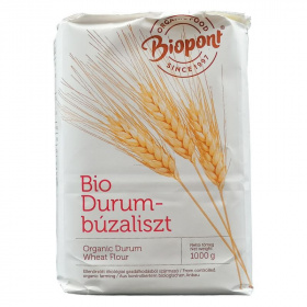 Biopont bio durumbúzaliszt sima liszt 1000g