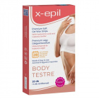 X-Epil hidratáló gélgyantacsíkok hialuronnal testre 20db X-Epil hidratáló gélgyantacsíkok hialuronnal testre 20db
