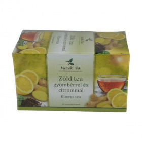 Mecsek zöld tea - gyömbér-citrom 20x2g