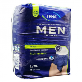 Tena Men Active Fit Pants Plus nadrágpelenka (L/XL) 8db
