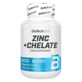 BioTechUsa Zinc + Chelate tabletta 60db