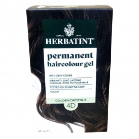 Herbatint 4D arany gesztenye hajfesték 170ml