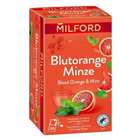 Milford vérnarancs-borsmenta ízű gyümölcstea (20x2g) 20db
