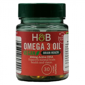 H&B Vegán Omega-3 kapszula 500 mg 30 db