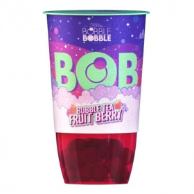 Bob Bubble tea üdítőital - eper , málna, áfonya 360ml