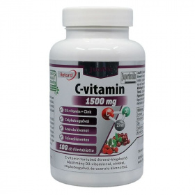 JutaVit C-vitamin 1500mg+csipkebogyó+acerola kivonat+D3 filmtabletta 100db