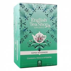 English Tea Shop 20 áfonya hibiszkusz bio tea, csipkebogyóval 35g