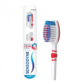 Sensodyne fogkefe - Sensitivity + gum, soft 1db