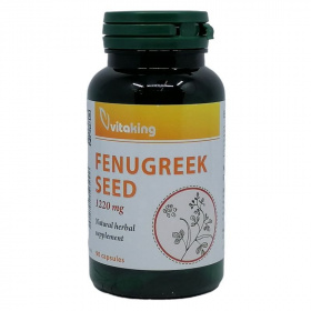 Vitaking Fenugreek Seed (Görögszéna mag) 1220mg kapszula 90db