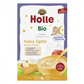 Holle bio babakása - kekszes, almás 250g