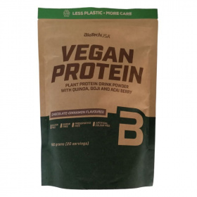 BioTechUSA Vegan Protein fehérje italpor csoki-fahéj 500g