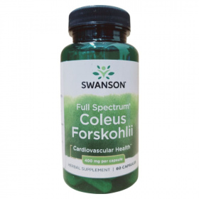 Swanson Coleus Forshkolii 400mg kapszula 60db